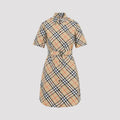 Check Midi Dress