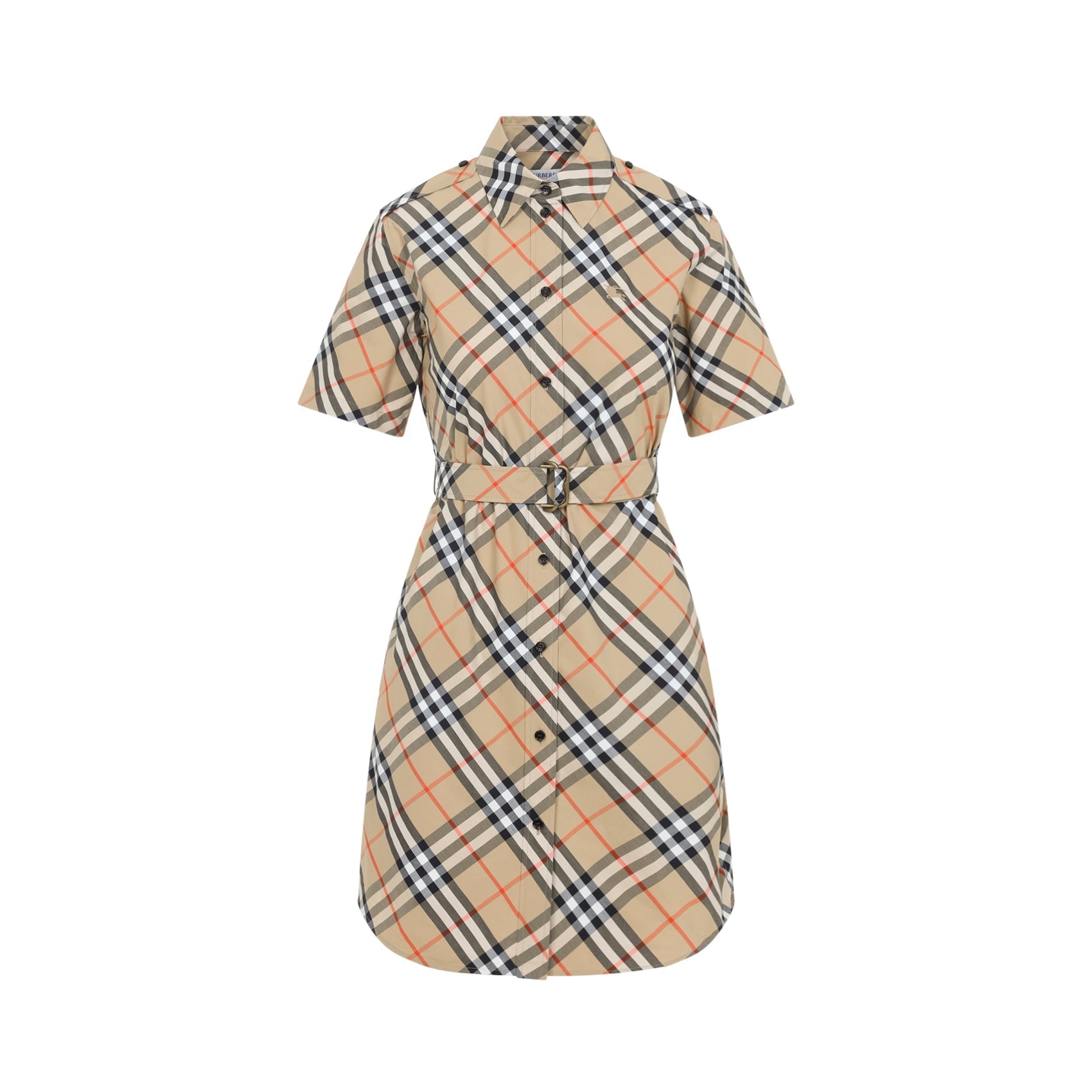 Check Midi Dress