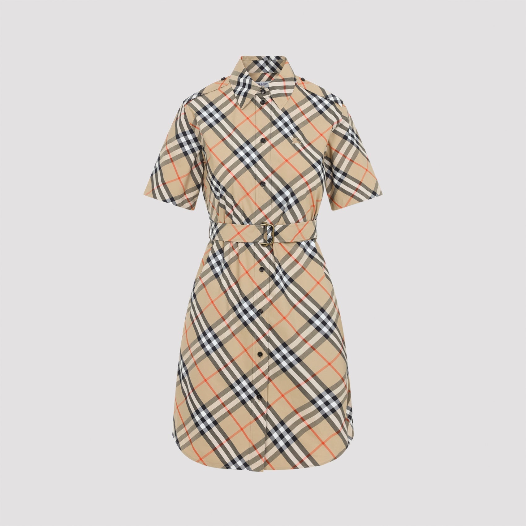 Check Midi Dress