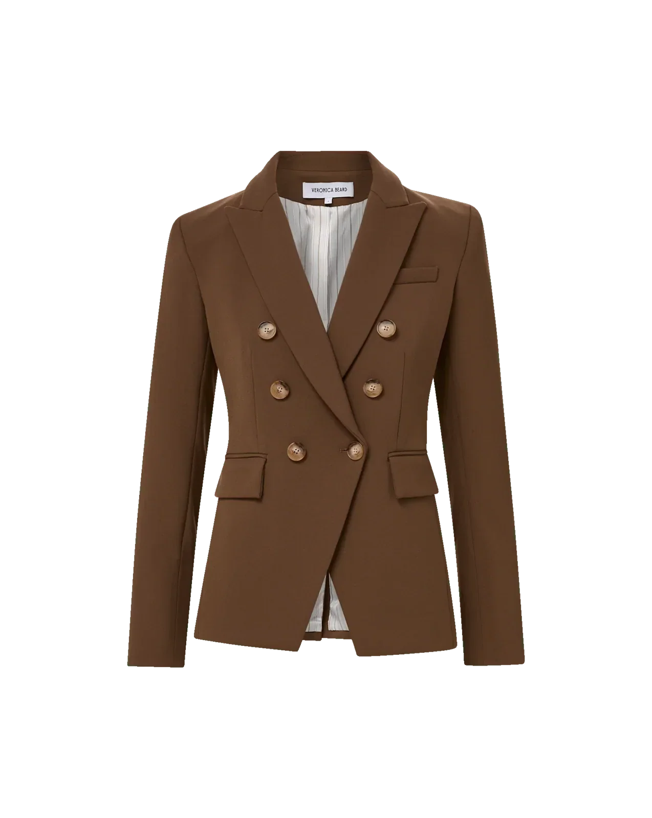 Veronica Beard Miller Dickey Jacket in Walnut