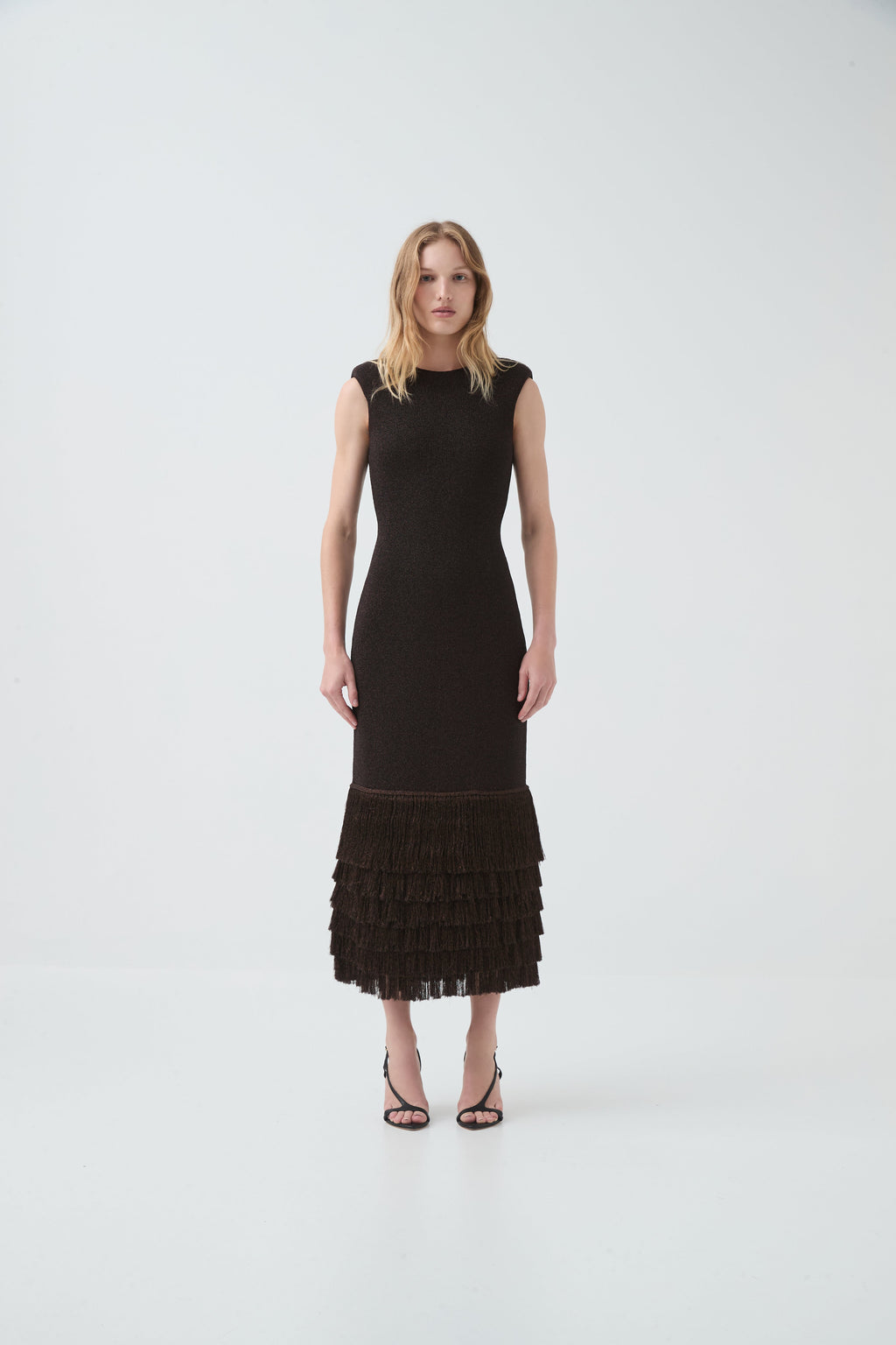 Aje Breeze Knit Midi Dress