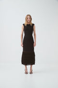 Aje Breeze Knit Midi Dress