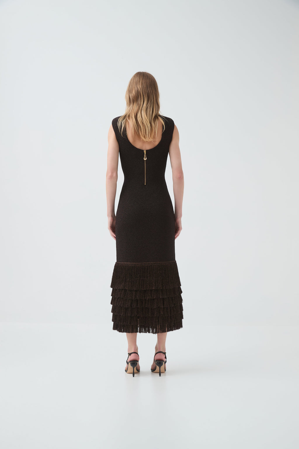 Aje Breeze Knit Midi Dress