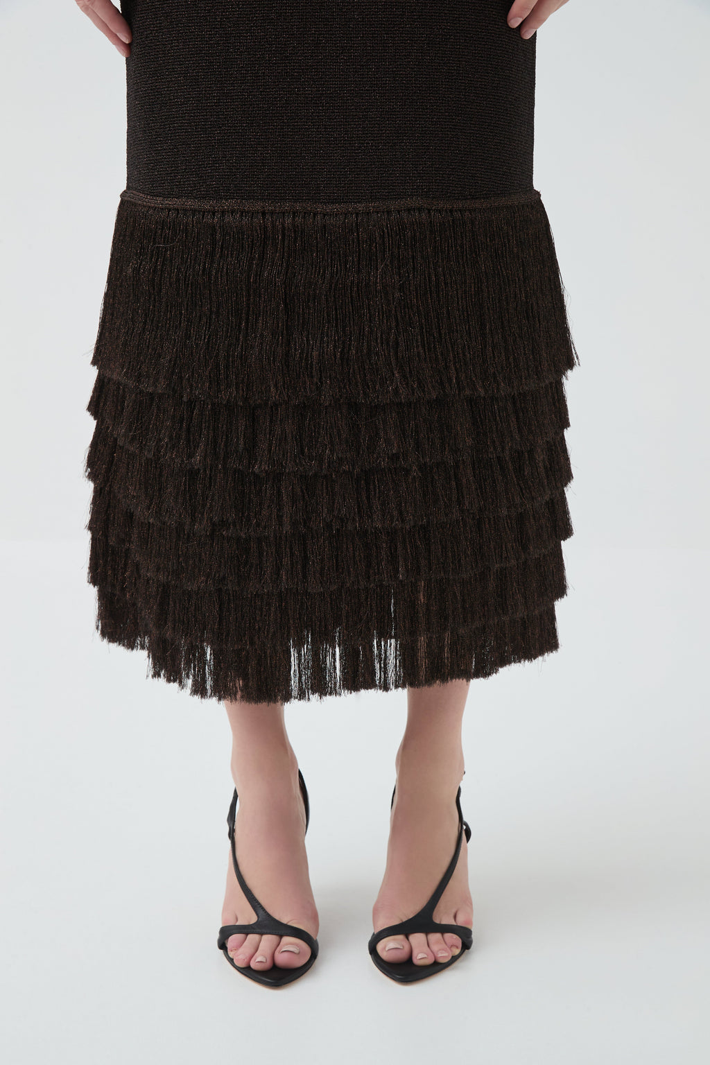 Aje Breeze Knit Midi Dress
