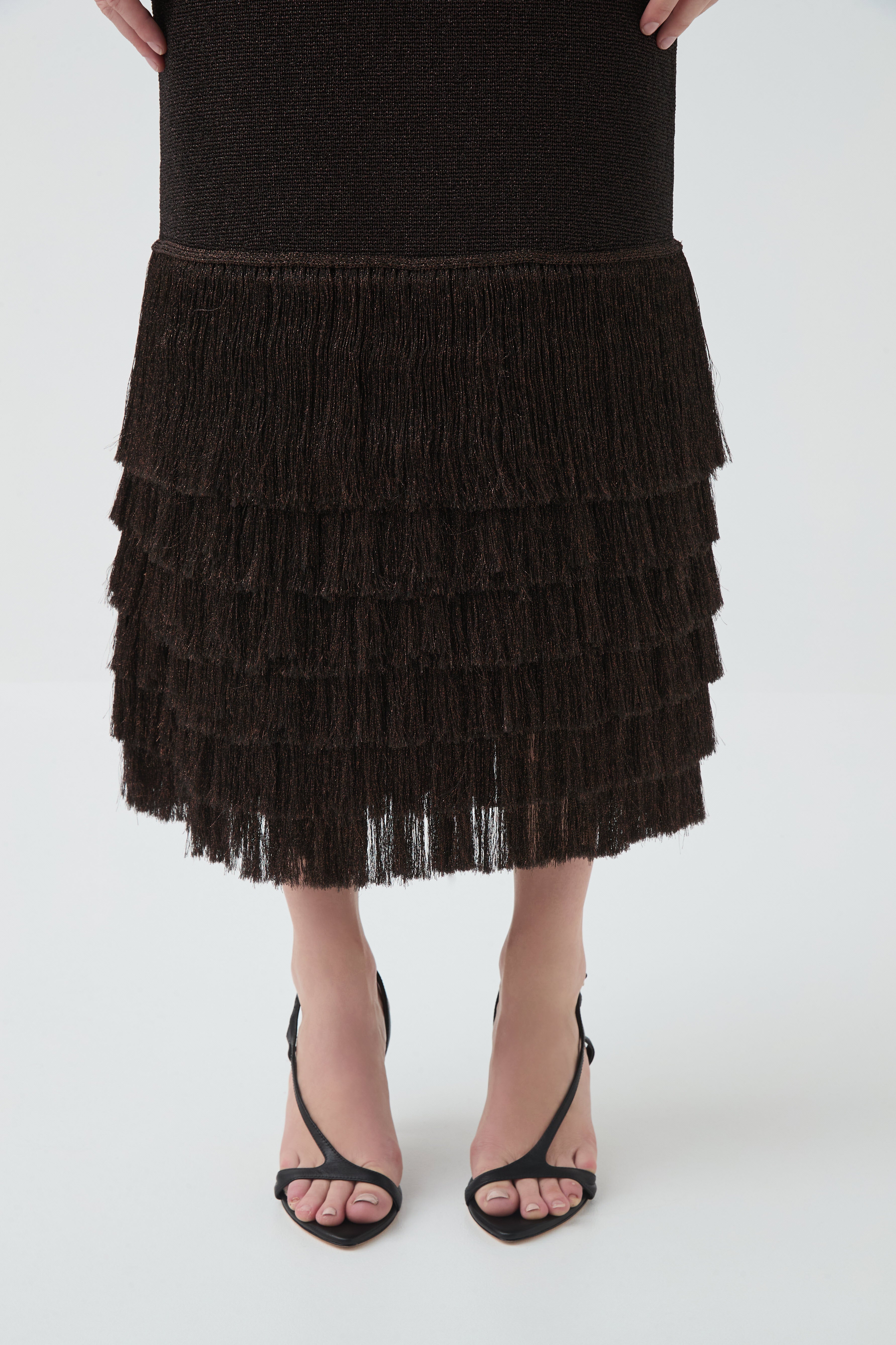 Aje Breeze Knit Midi Dress