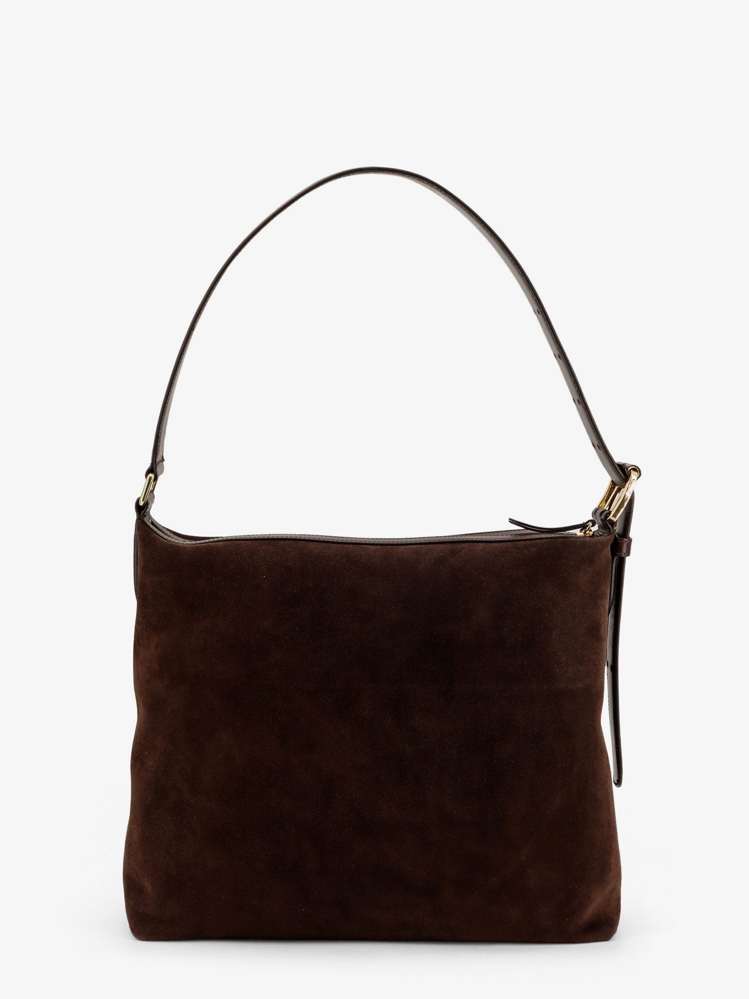 Bassano suede shoulder bag
