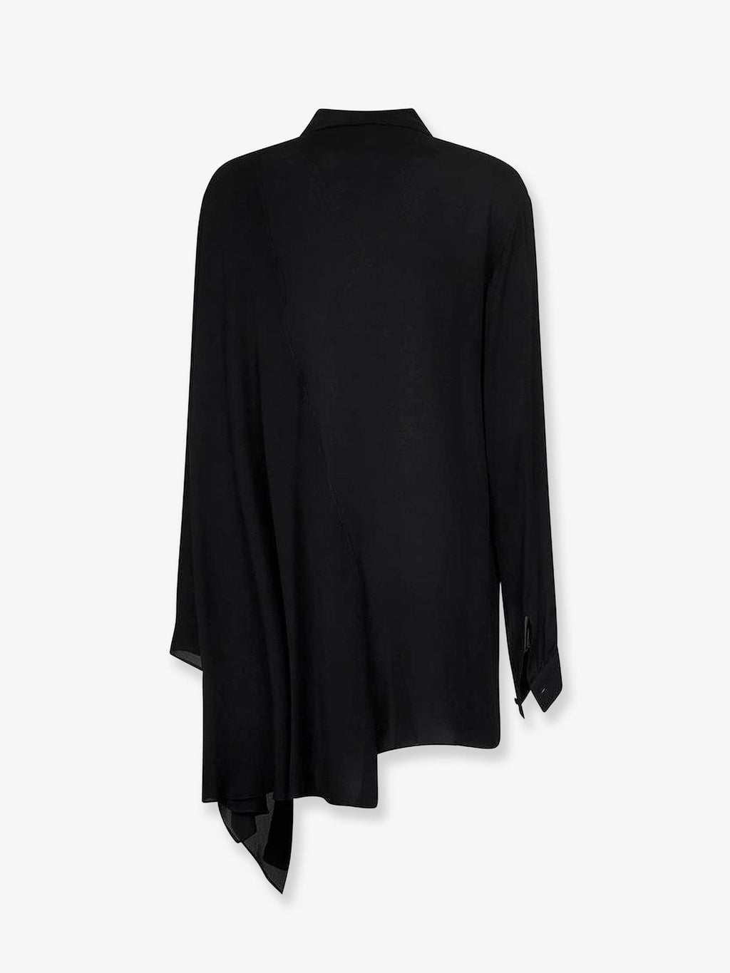 Silk shirt with bow