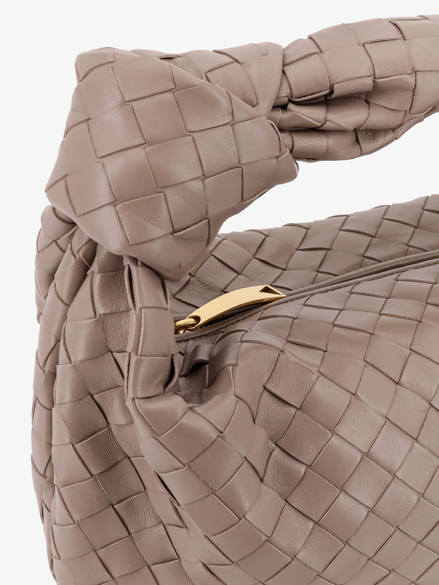 Jodie Small leather handbag with Intrecciato motif
