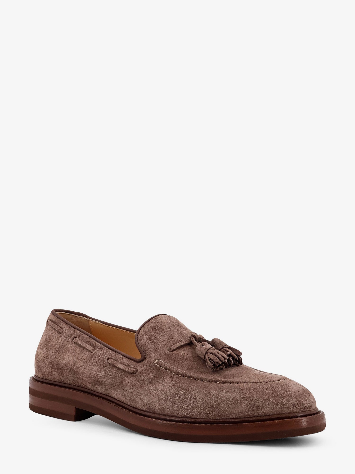 Suede loafers