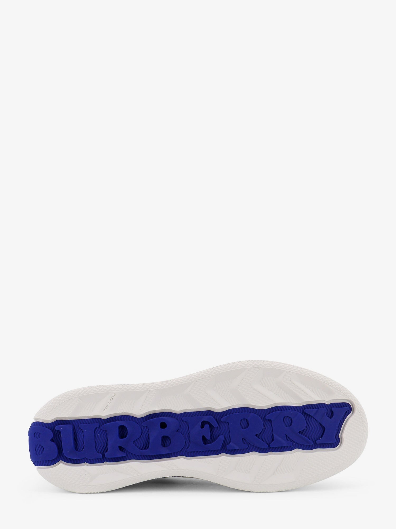 Low-top leather sneakers with check inserts