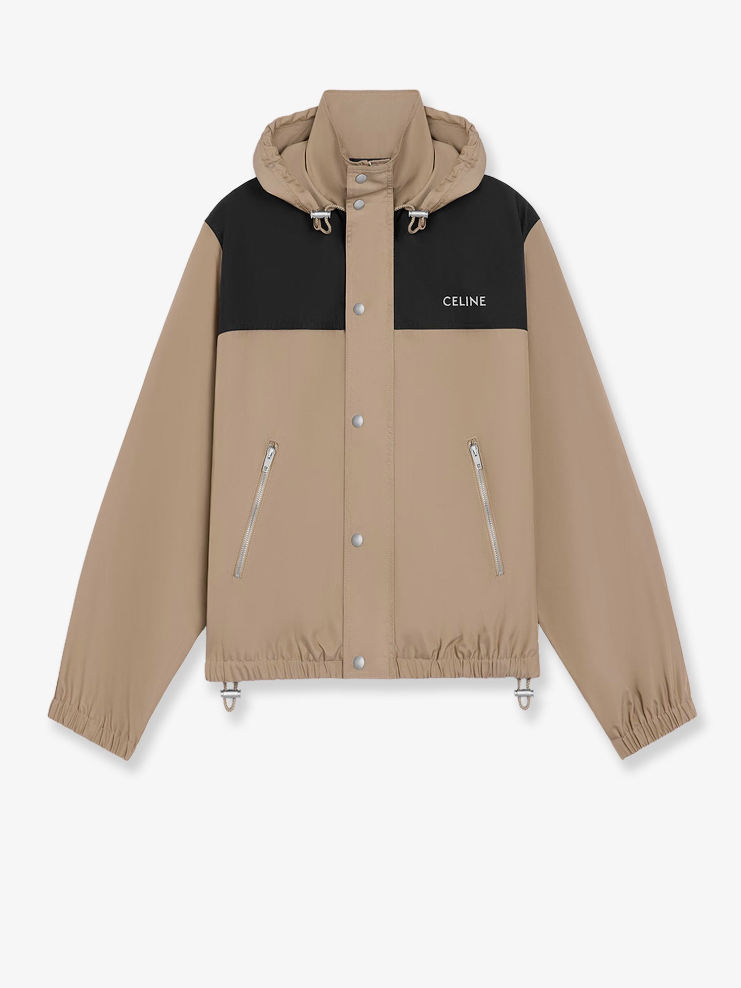 Bicolor nylon jacket