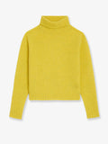 Wool turtleneck with Triomphe embroidery