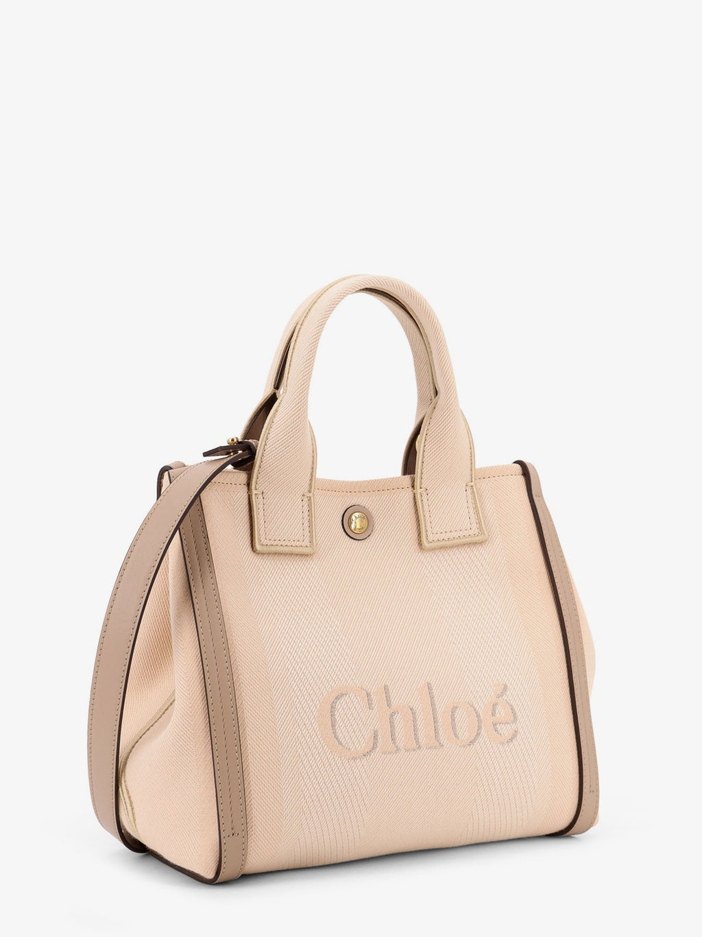 Borsa a tracolla Chloé Carry in canvas