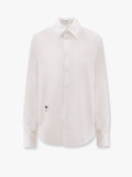 Cotton shirt with Bee and Monogram embroidery