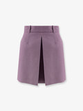 Bouclé virgin wool blend skirt