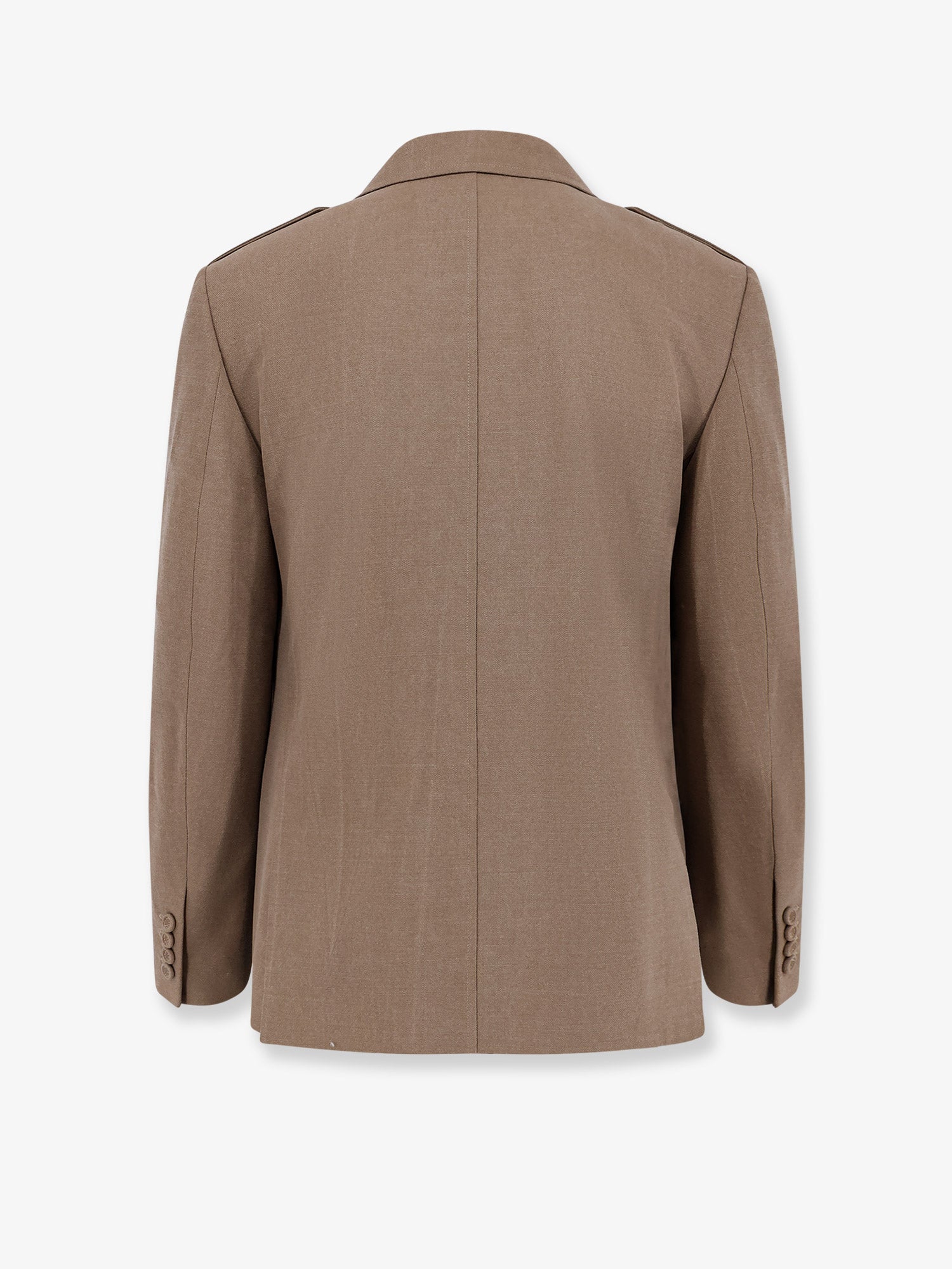 Single-breasted virgin wool blazer