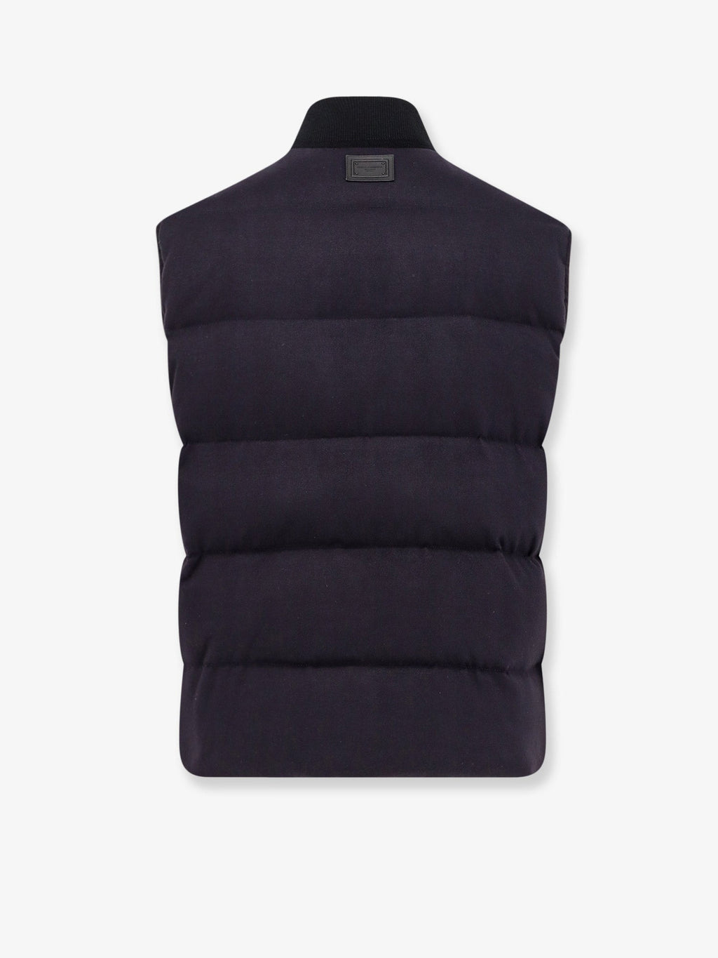 Sleeveless jacket in cotton and viscose