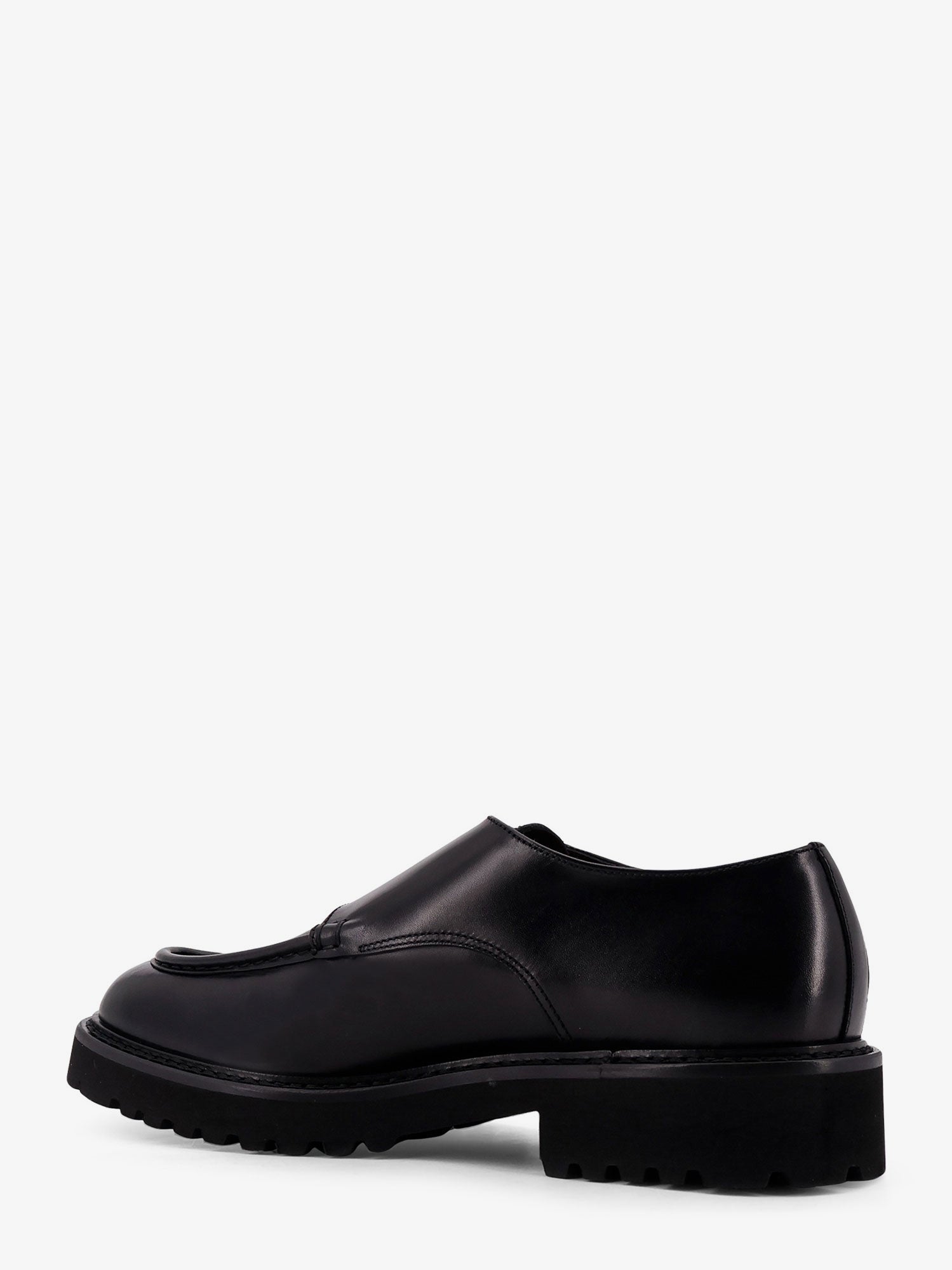 Double Buckle leather shoe