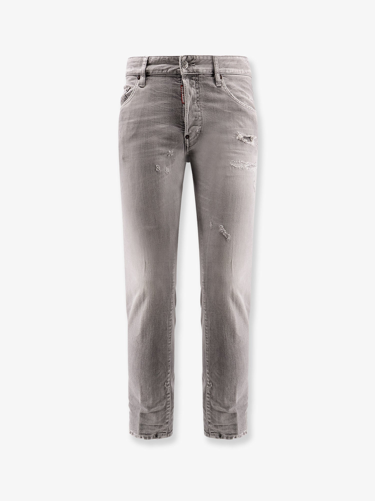 Skater Jeans with Destroyed effect
