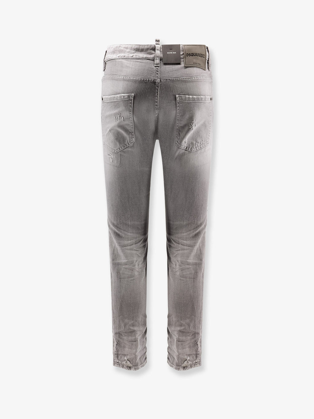 Skater Jeans with Destroyed effect