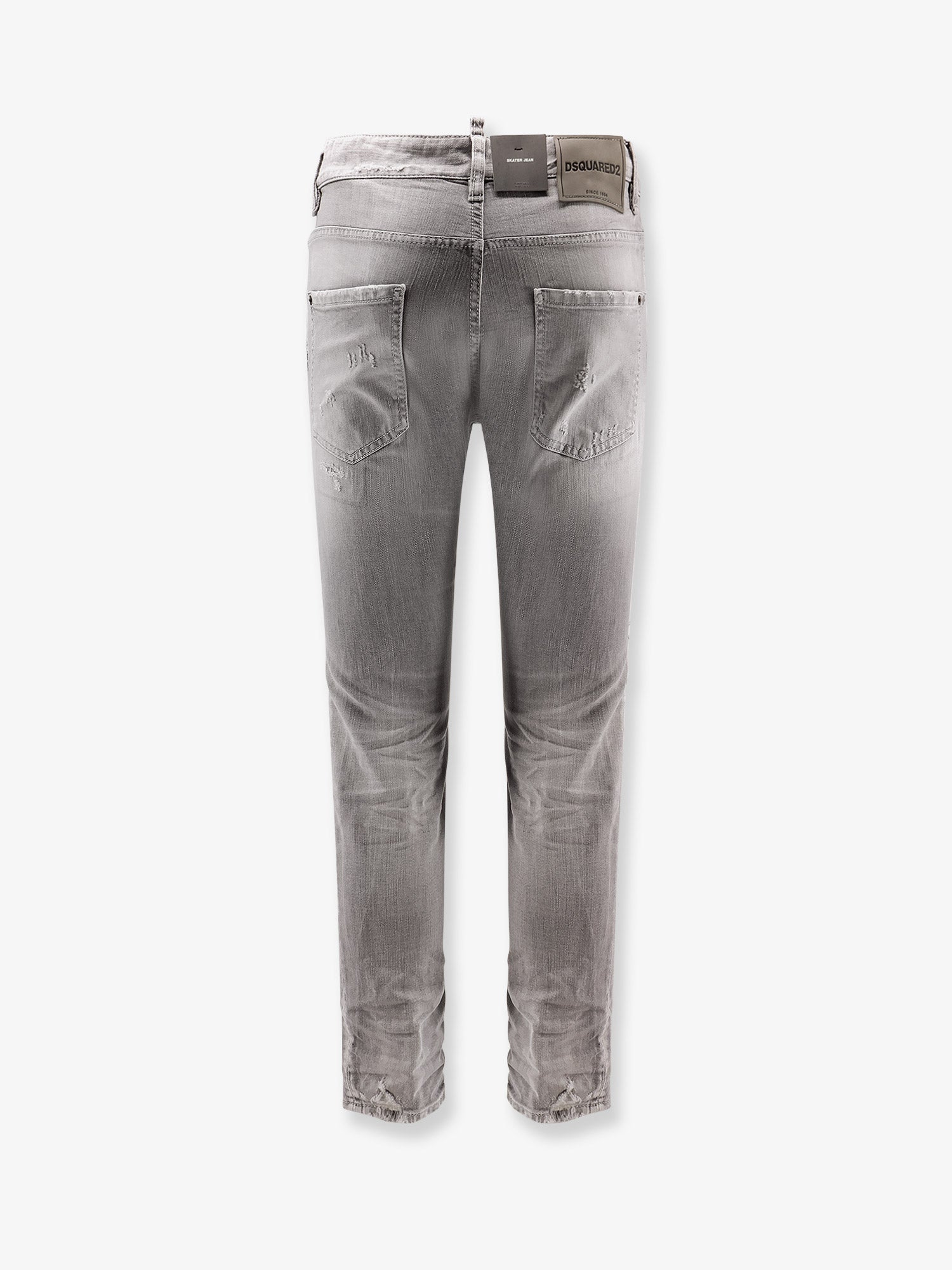 Skater Jeans with Destroyed effect
