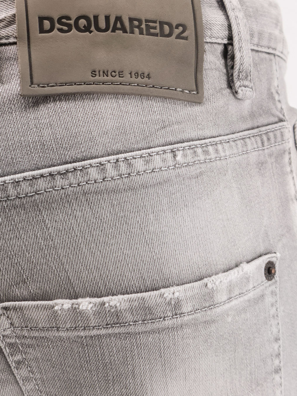 Skater Jeans with Destroyed effect