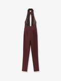 Satin suit with sewuins on the top