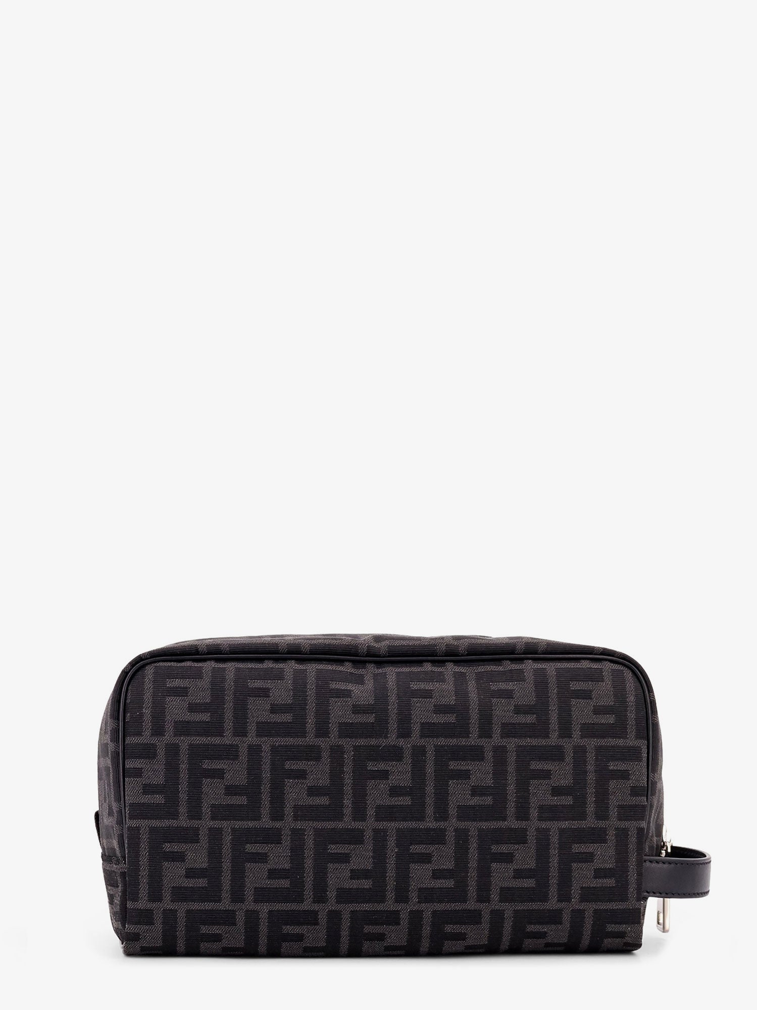 FF jacquard fabric Medium Beauty Case