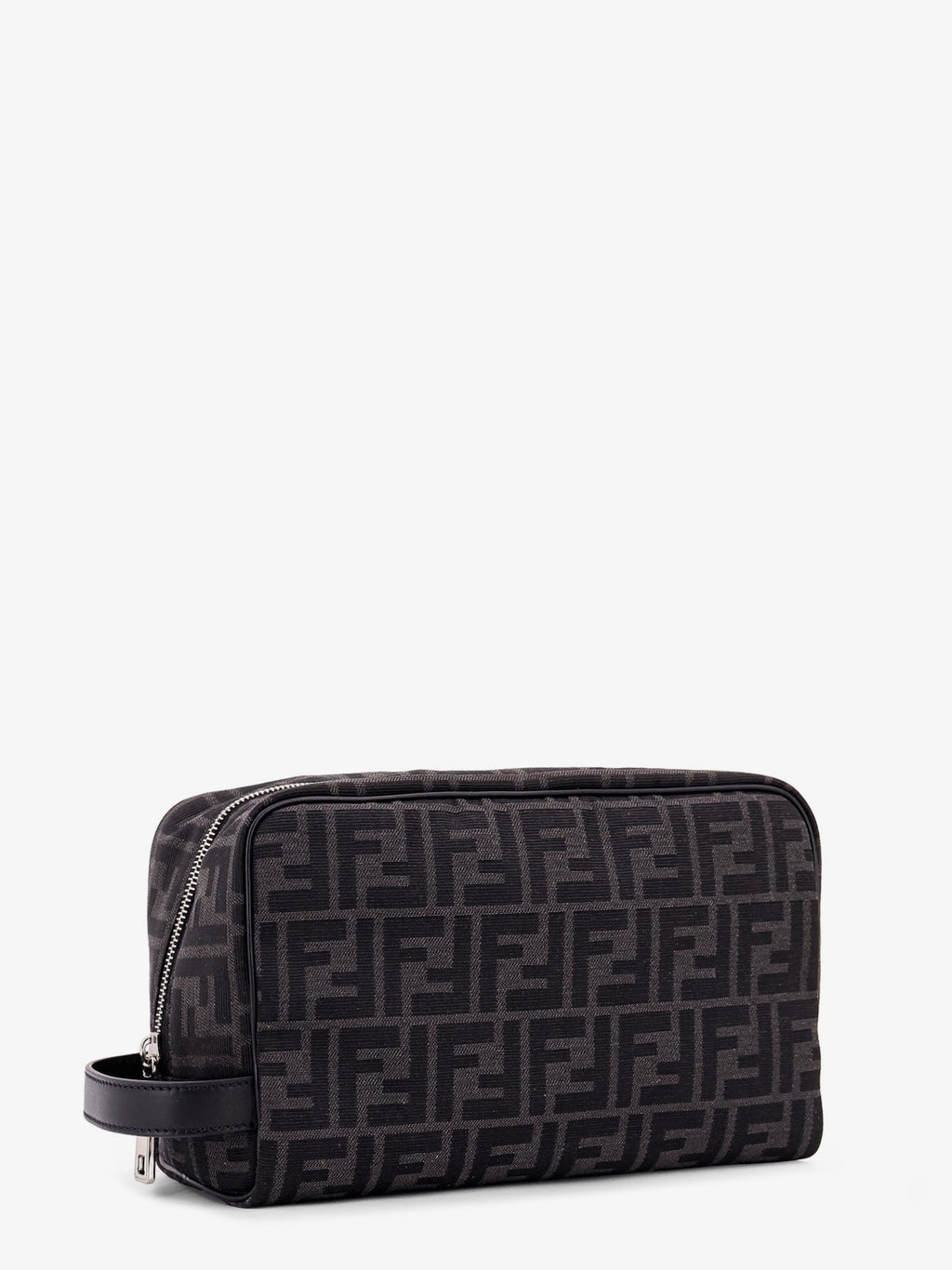 FF jacquard fabric Medium Beauty Case