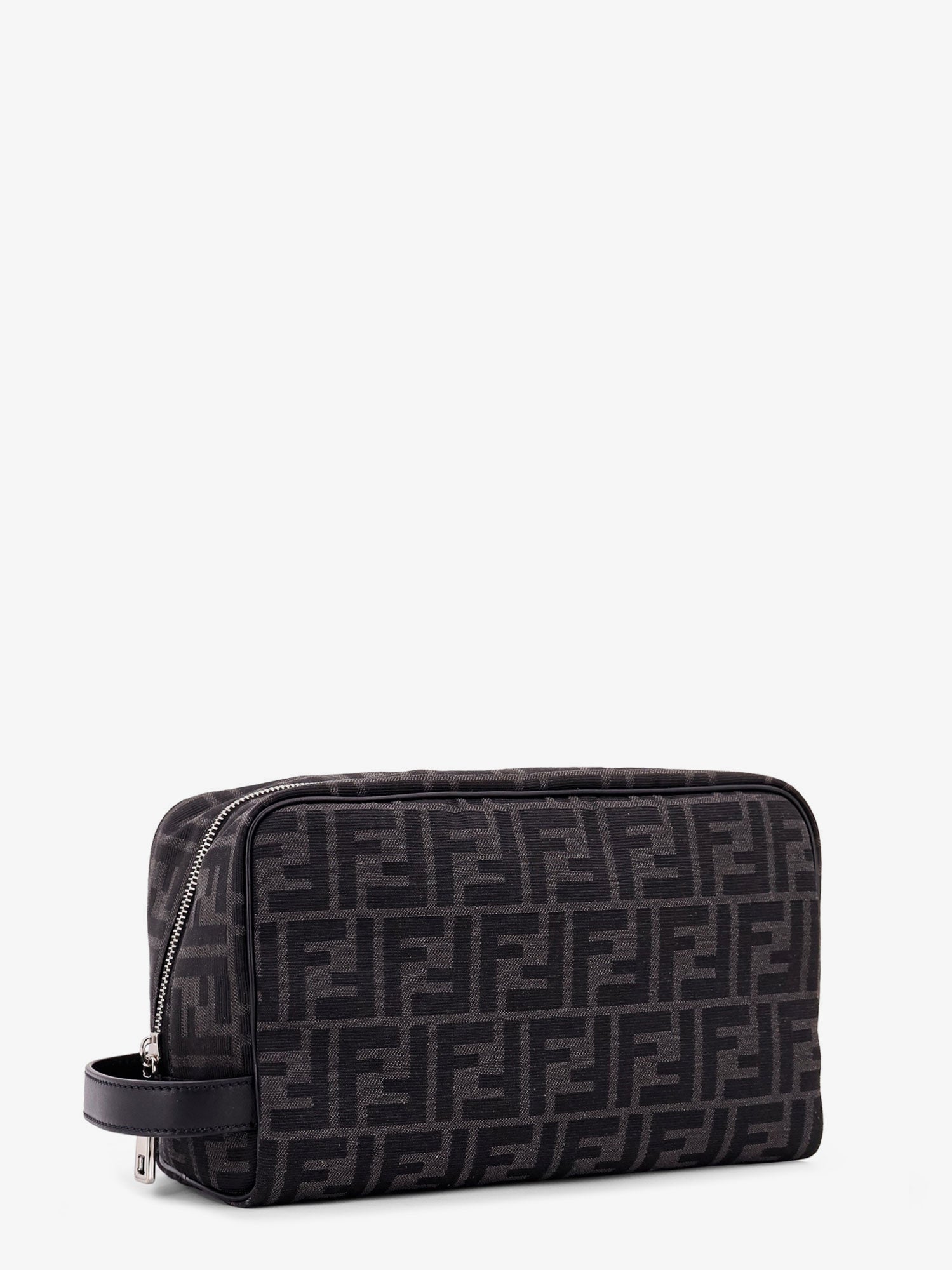 FF jacquard fabric Medium Beauty Case