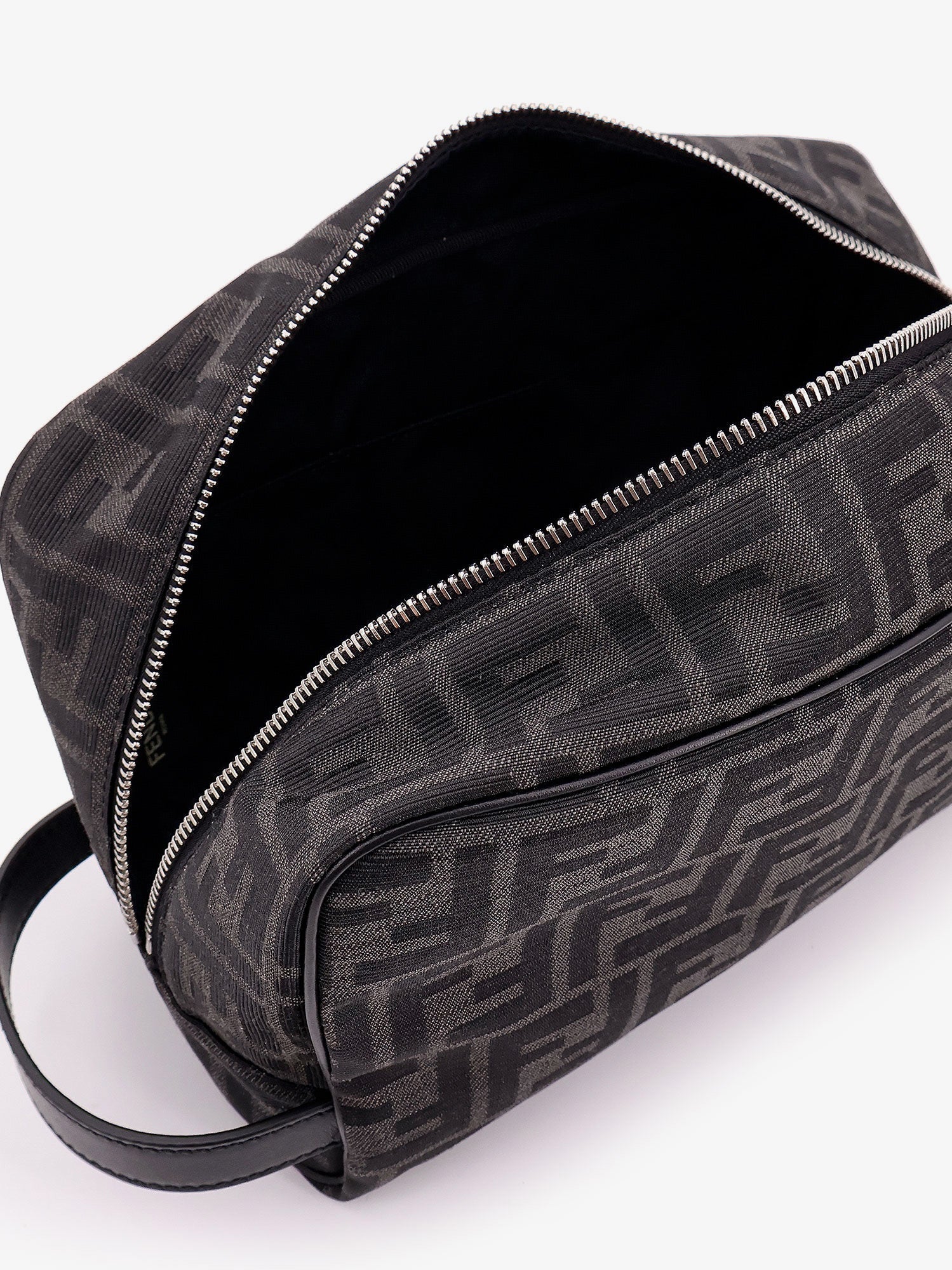 FF jacquard fabric Medium Beauty Case