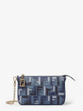 Pouch Baguette FF jacquard fabric shoulder bag