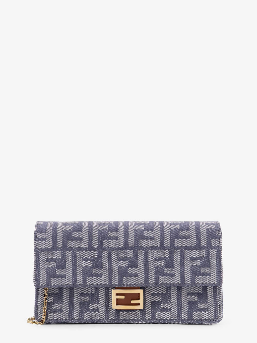 Wallet on chain Baguette shoulder bag