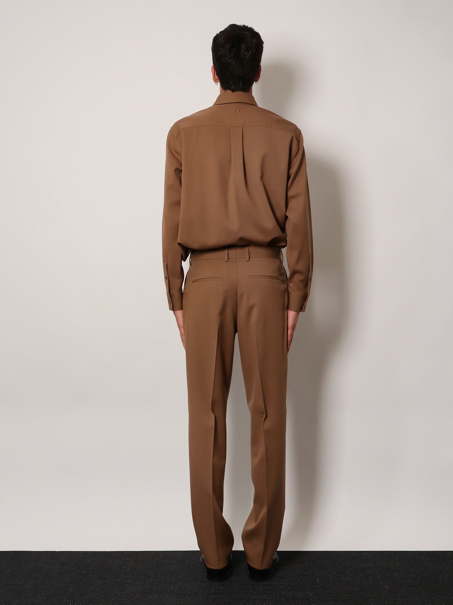 Virgin wool trousers