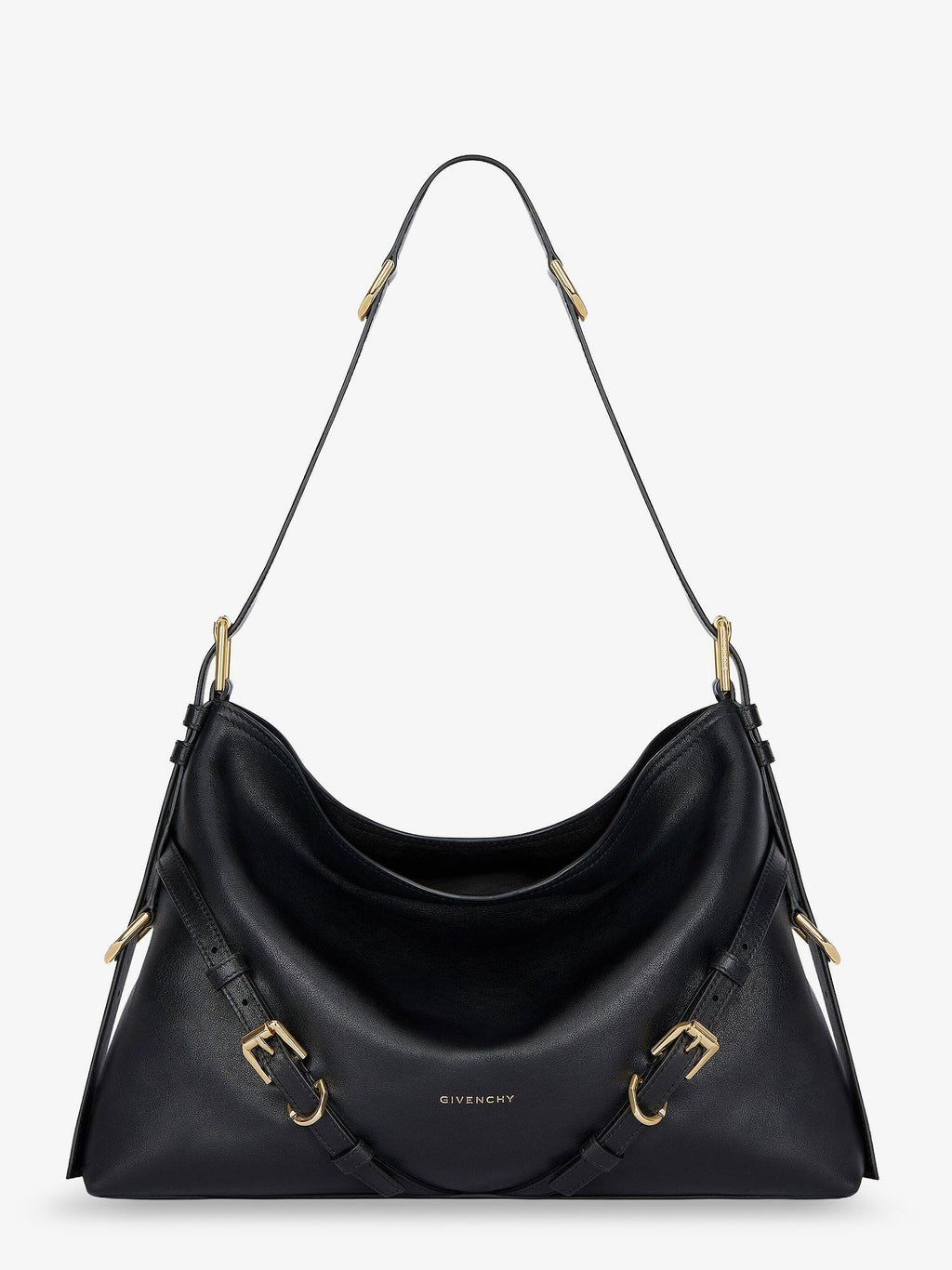 Voyou Medium leather shoulder bag