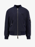 Cotton blend bomber jacket