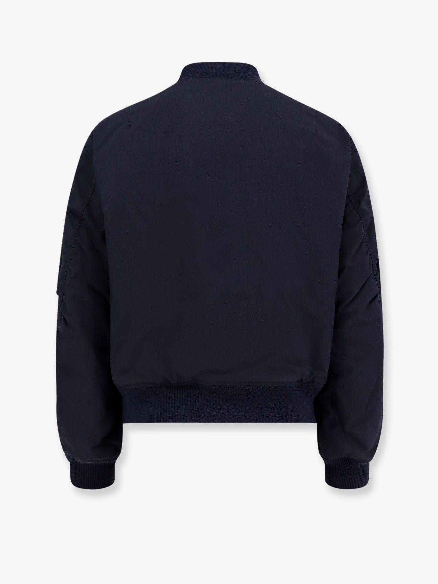 Cotton blend bomber jacket