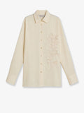 Cotton shirt with sequins