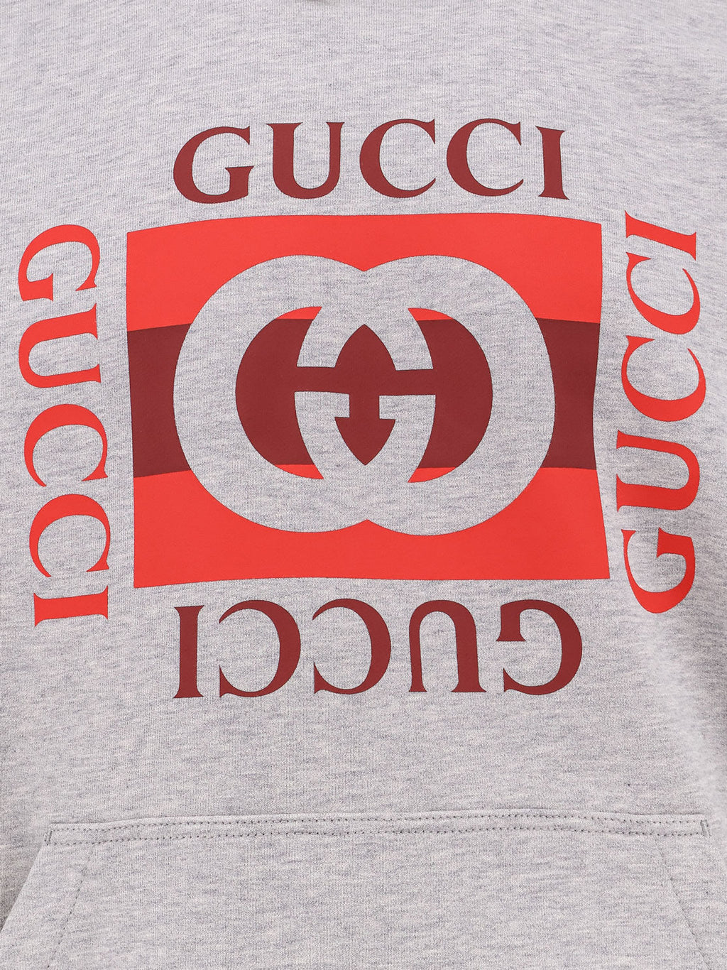 Cotton hooded sweatshirt