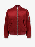 Nylon bomber jacket