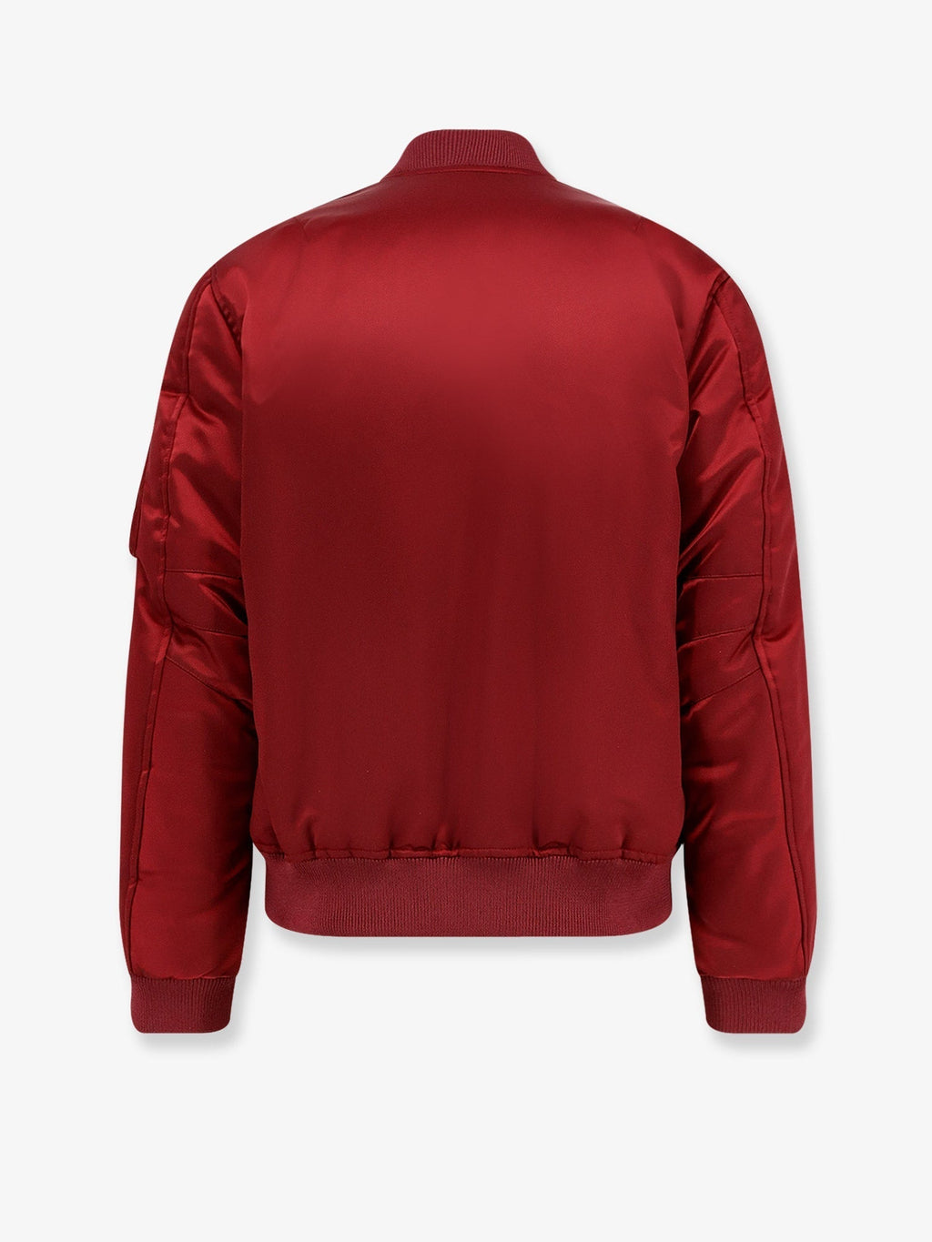 Nylon bomber jacket