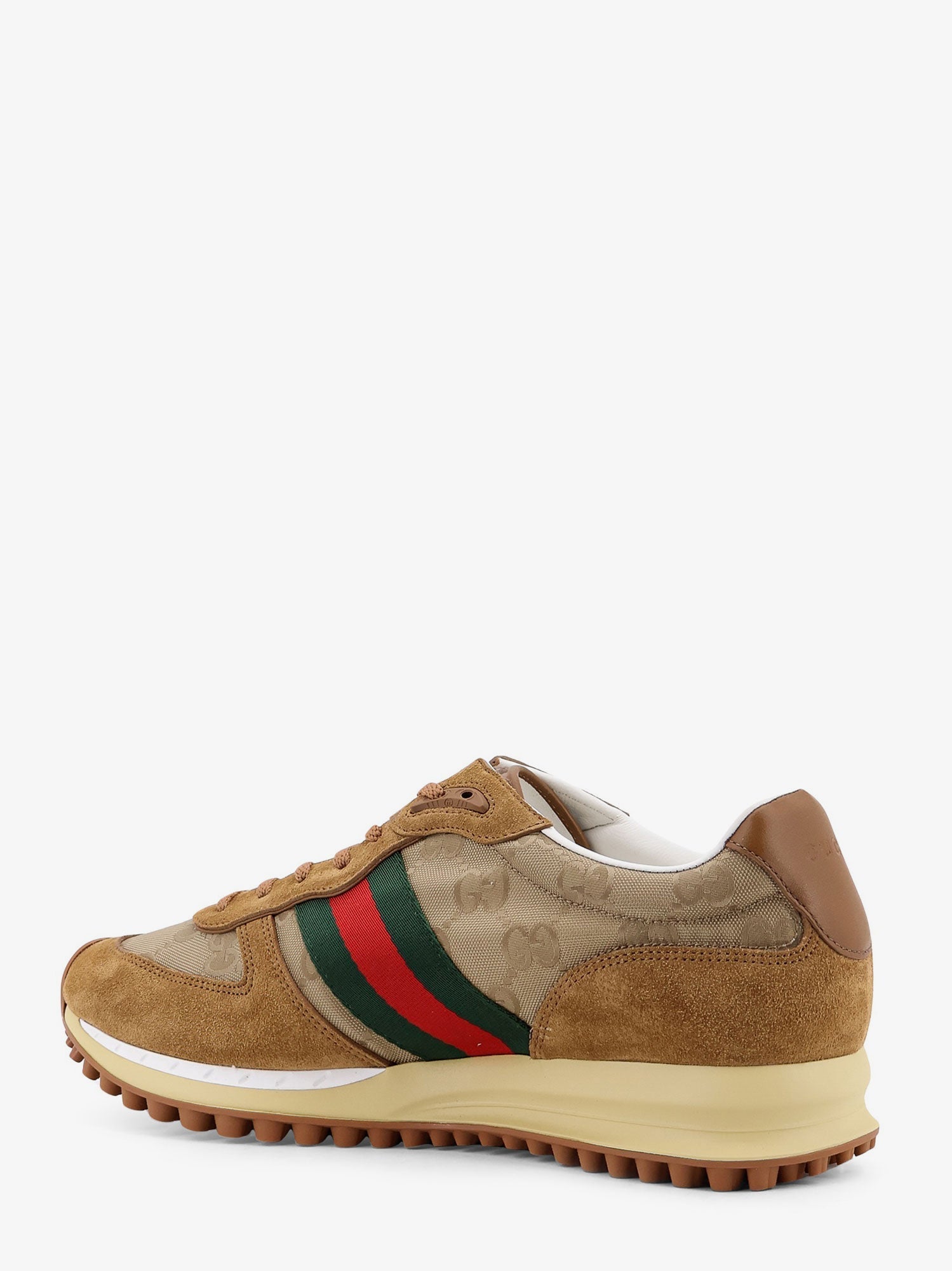 Re-Motion GG nylon and suede sneakers