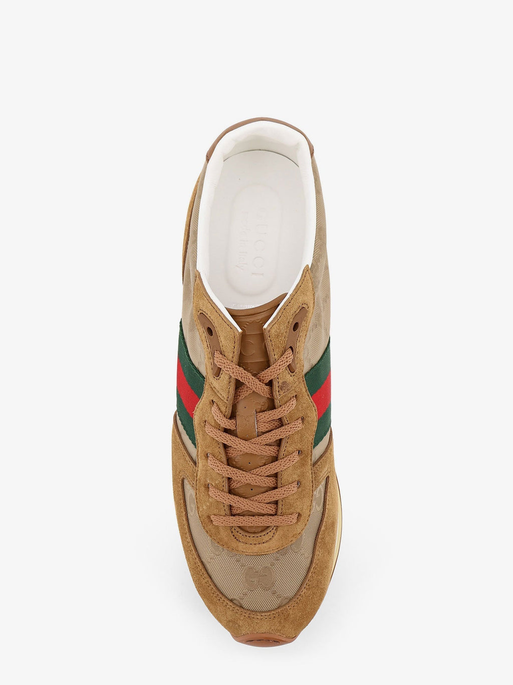 Re-Motion GG nylon and suede sneakers
