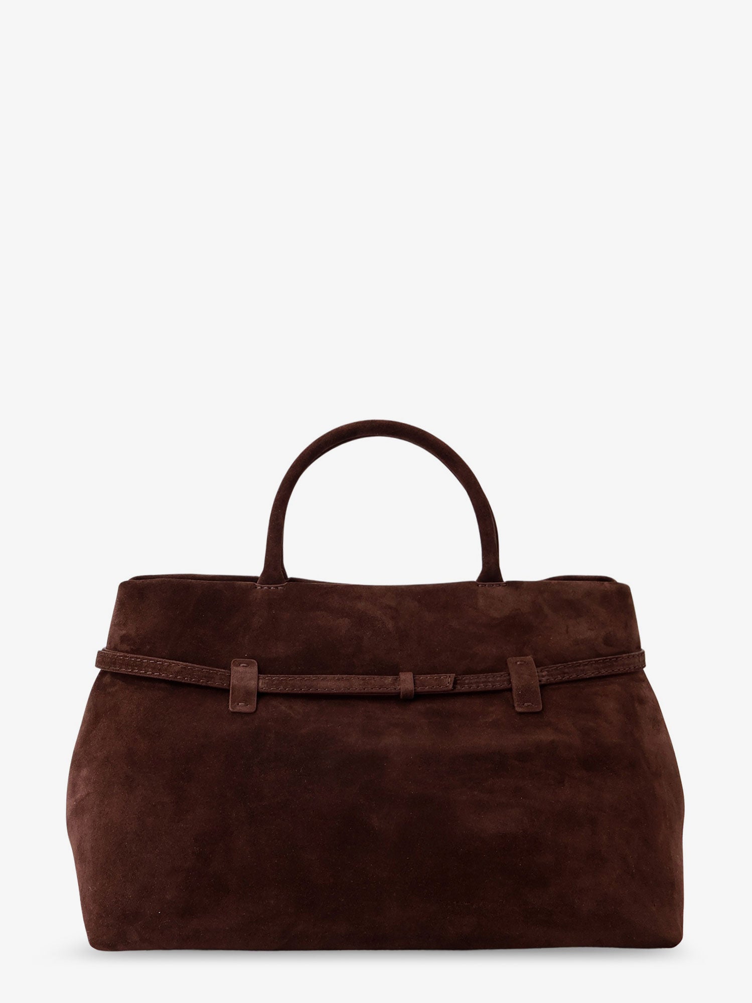 Le Cambon 35 suede shoulder bag