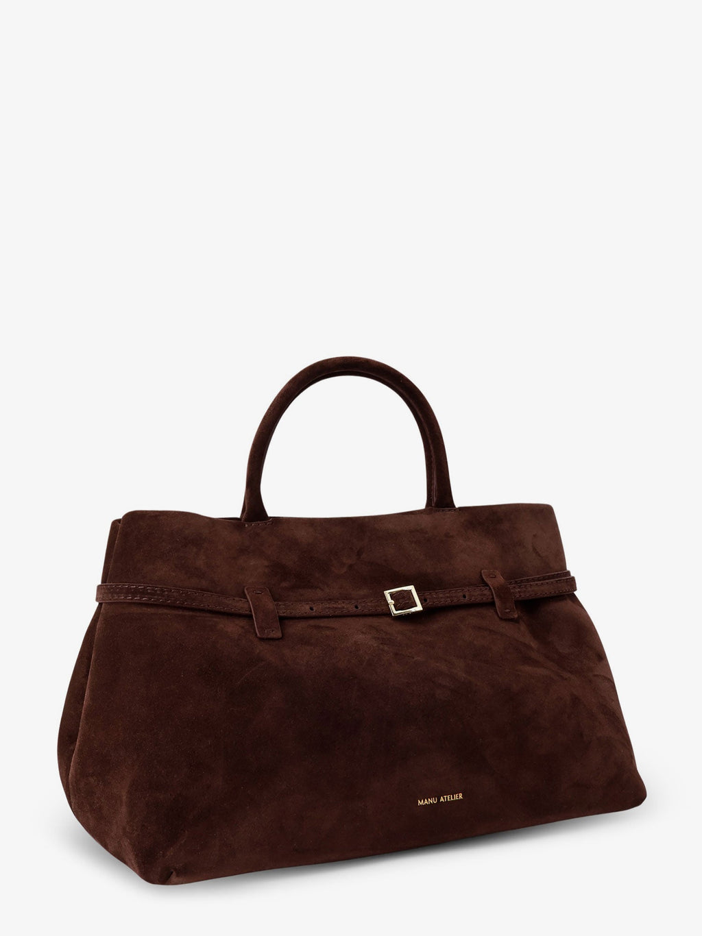 Le Cambon 35 suede shoulder bag