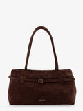 Le Cambon East West suede shoulder bag