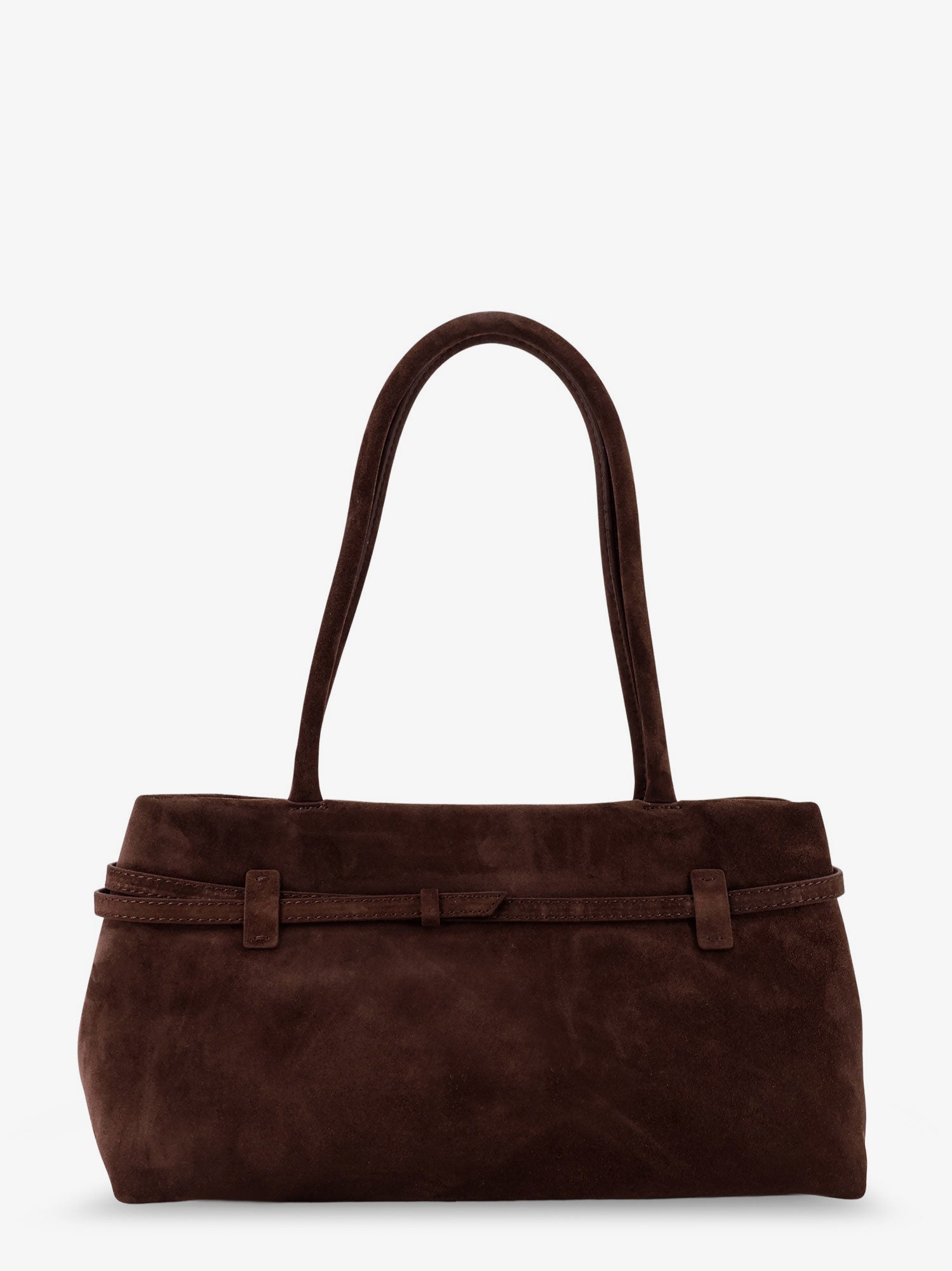 Le Cambon East West suede shoulder bag