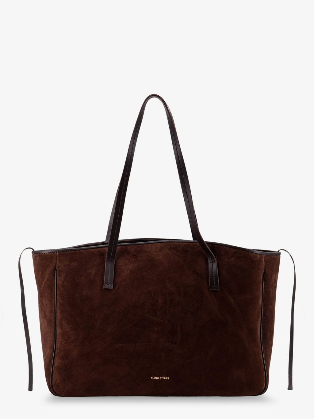 XL Du Jour suede shoulder bag
