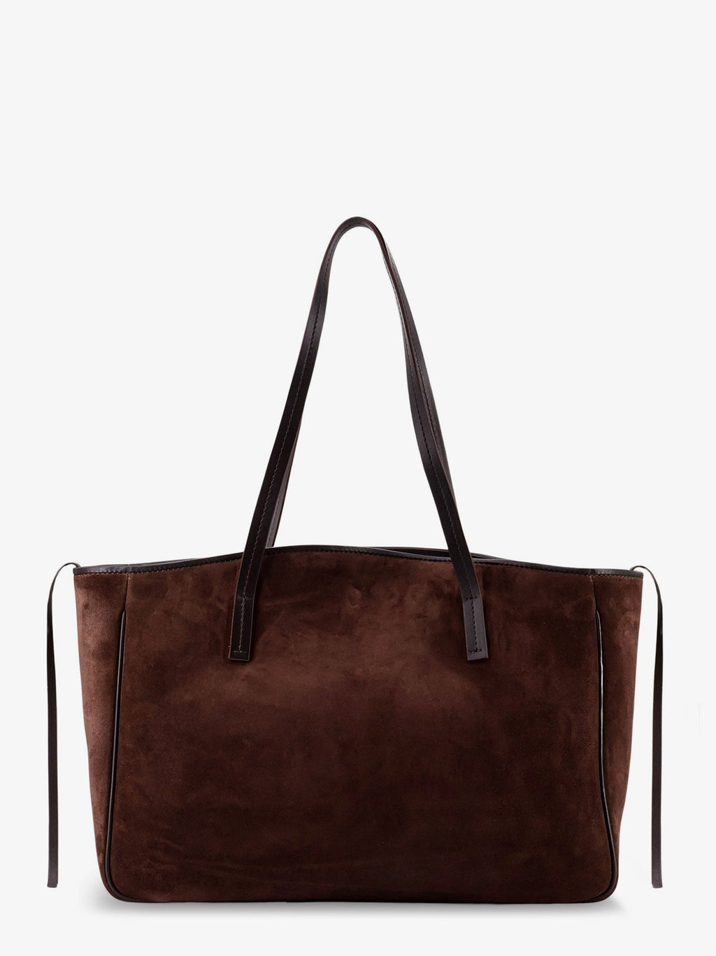 XL Du Jour suede shoulder bag