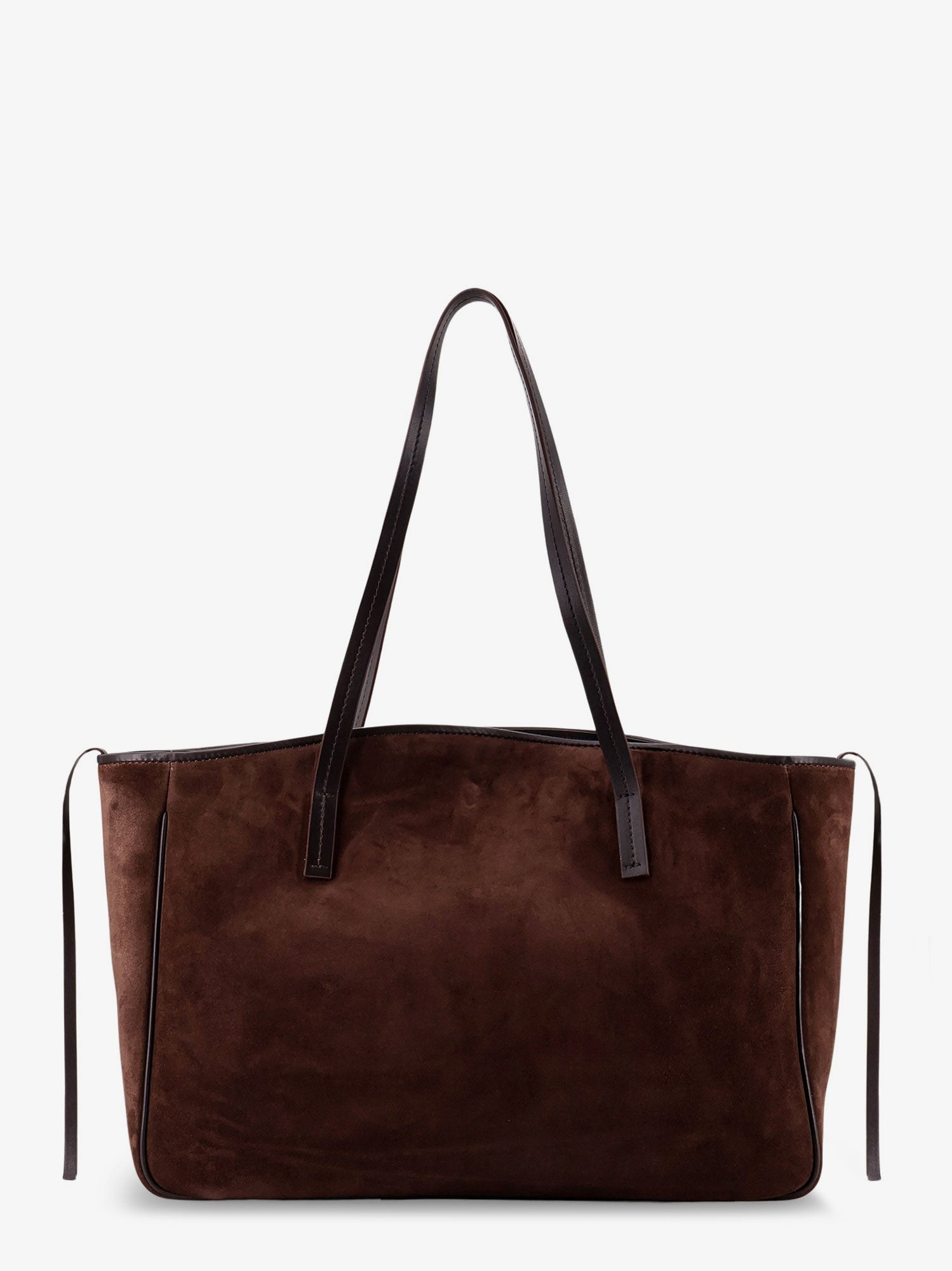 XL Du Jour suede shoulder bag